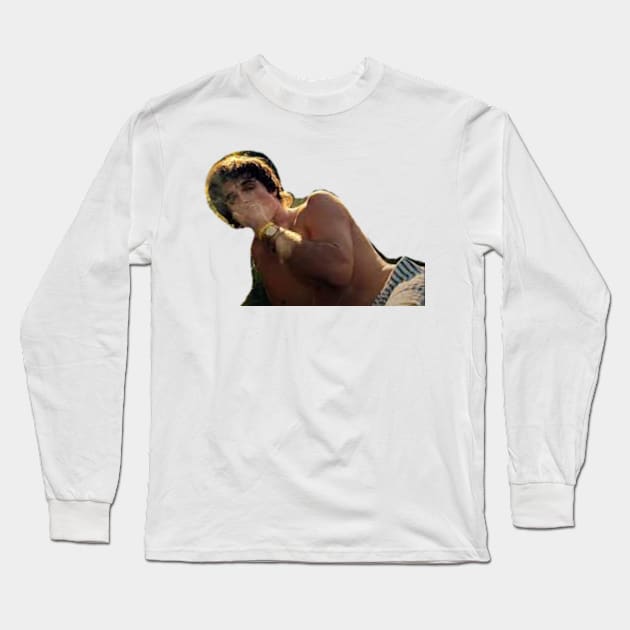 Jacob Elordi Long Sleeve T-Shirt by Biscuit25